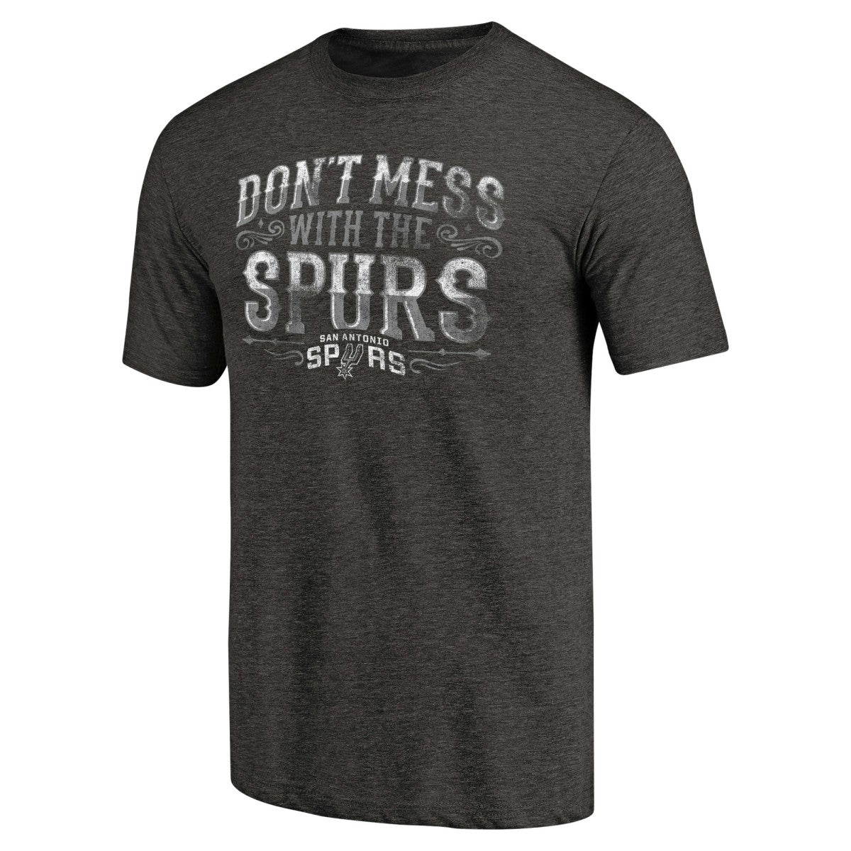 San Antonio Spurs Hometown Collection Step Back Tri-Blend T-Shirt Black