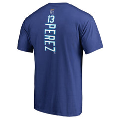 Salvador Perez Kansas City Royals Backer T-Shirt - Royal - MLB Online