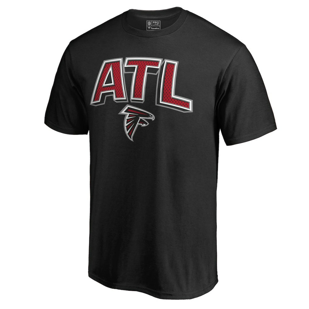 Atlanta Falcons Hometown Collection ATL T-Shirt Black