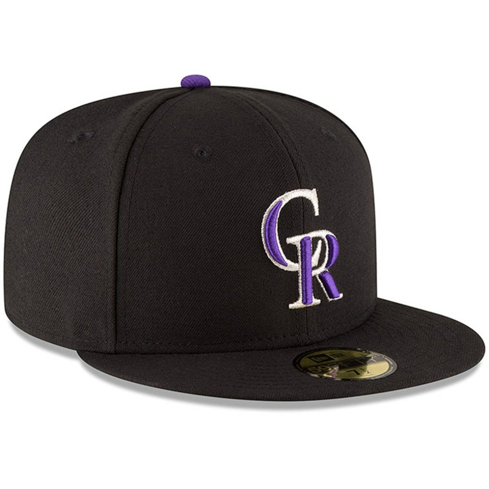 Colorado Rockies New Era Authentic Collection ON Field 59FIFTY Structured Hat - Black - New Era on Sale