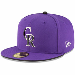 Colorado Rockies New Era Authentic Collection ON Field 59FIFTY Structured Hat - Purple - New Era Online