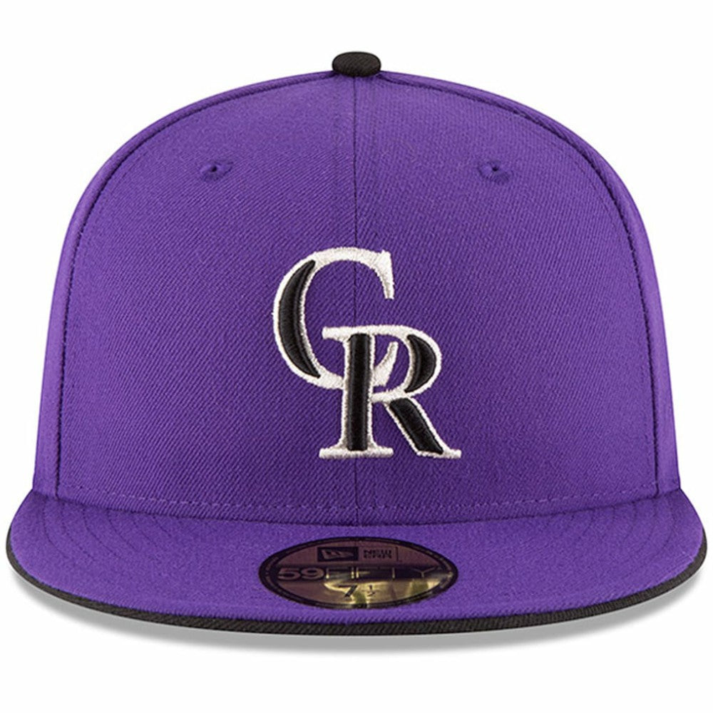Colorado Rockies New Era Authentic Collection ON Field 59FIFTY Structured Hat - Purple - New Era Online