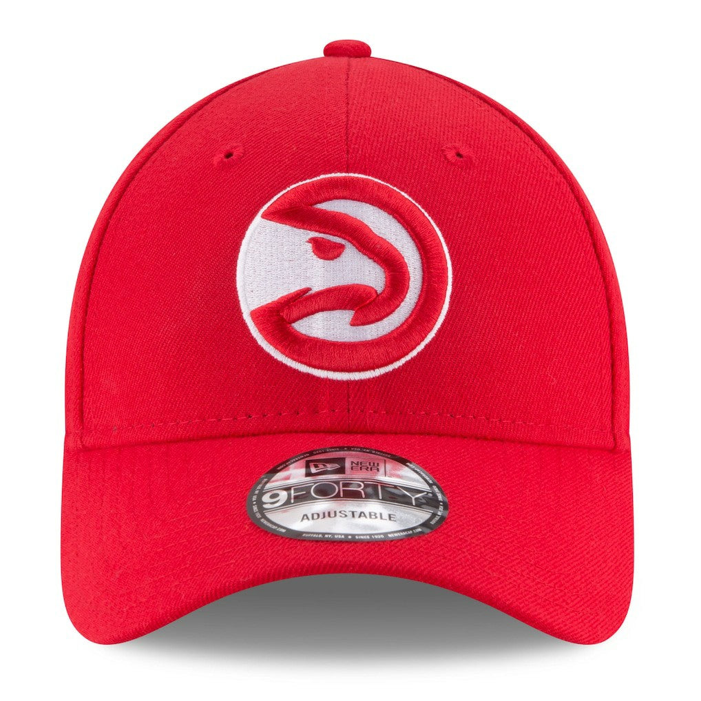 Atlanta Hawks Team Color 9FORTY Adjustable Hat Red | New Era online