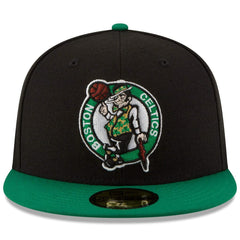 Boston Celtics Team Color 2Tone 59FIFTY Fitted Hat Black/Green | New Era Near Me