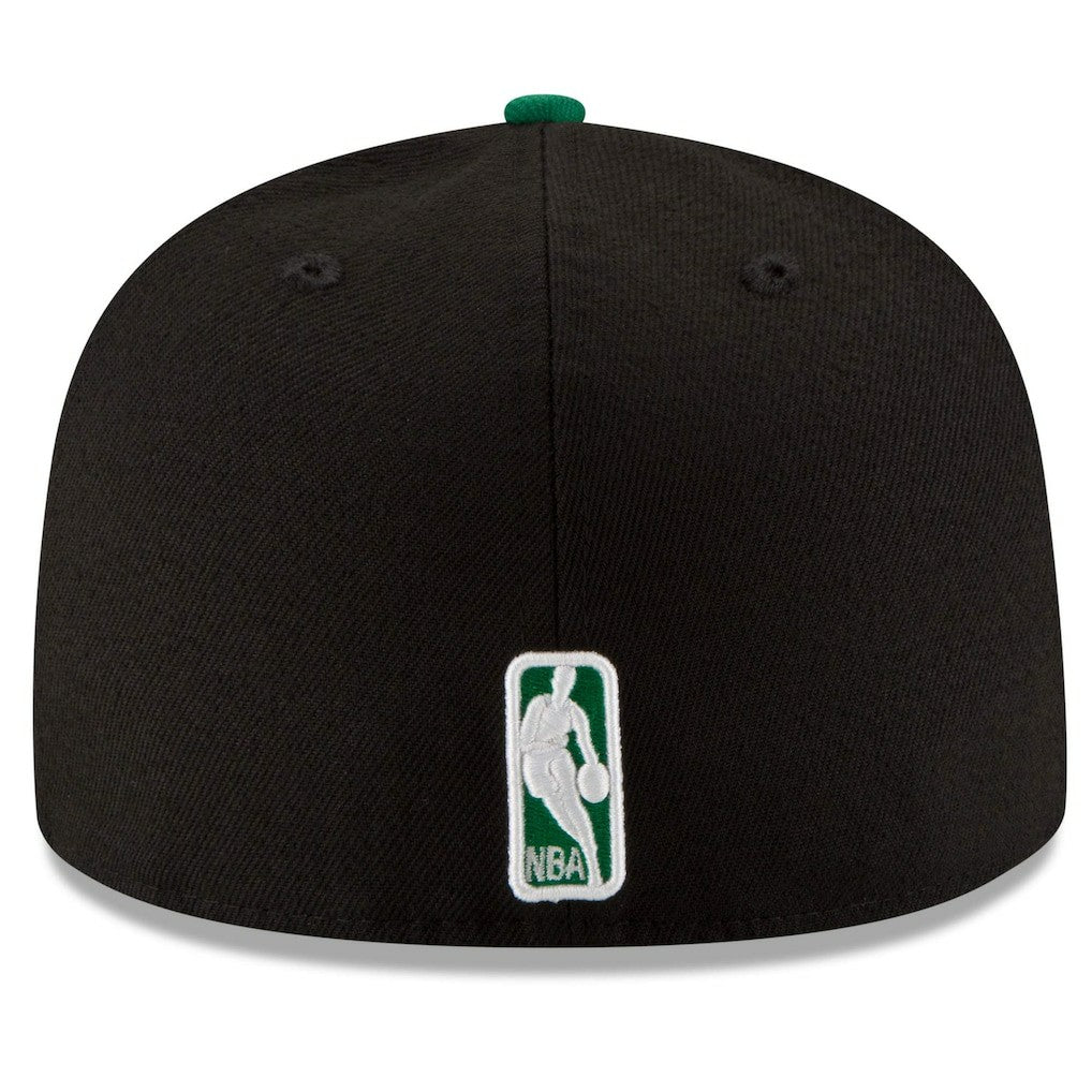 Boston Celtics Team Color 2Tone 59FIFTY Fitted Hat Black/Green | New Era Near Me