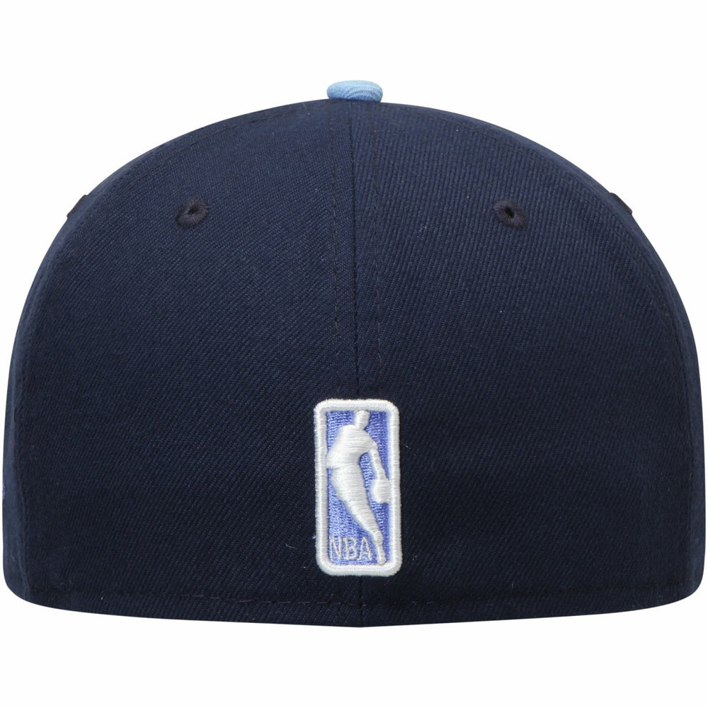 Memphis Grizzlies Team Color 2Tone 59FIFTY Fitted Hat Navy/Light Blue | New Era