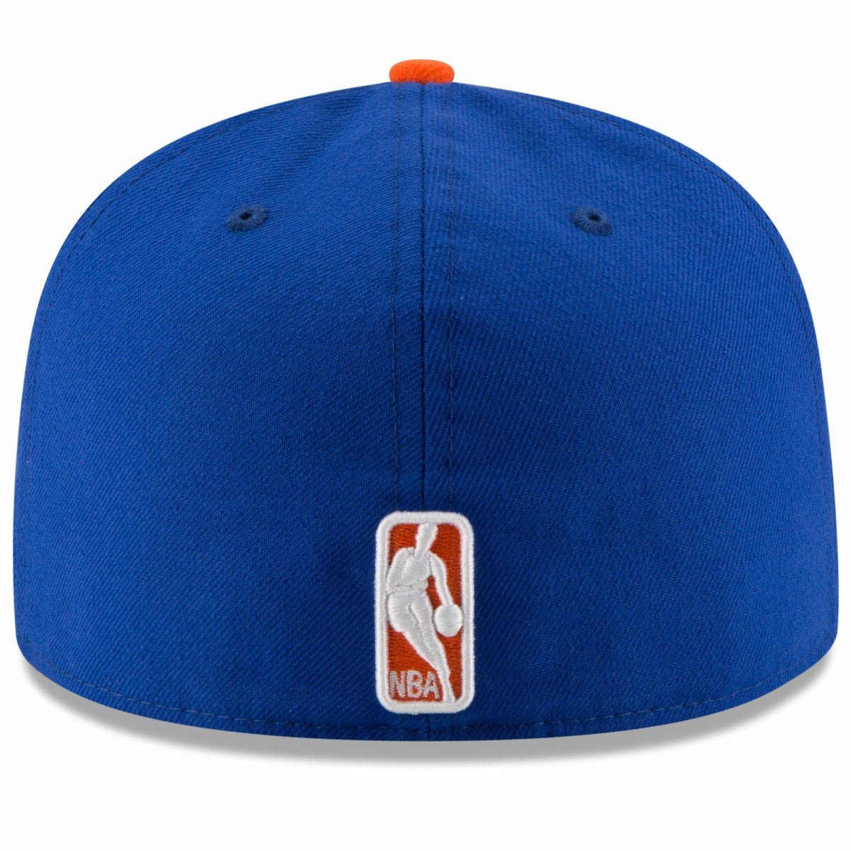 New York Knicks Team Color 2Tone 59FIFTY Fitted Hat Royal/Orange | New Era US