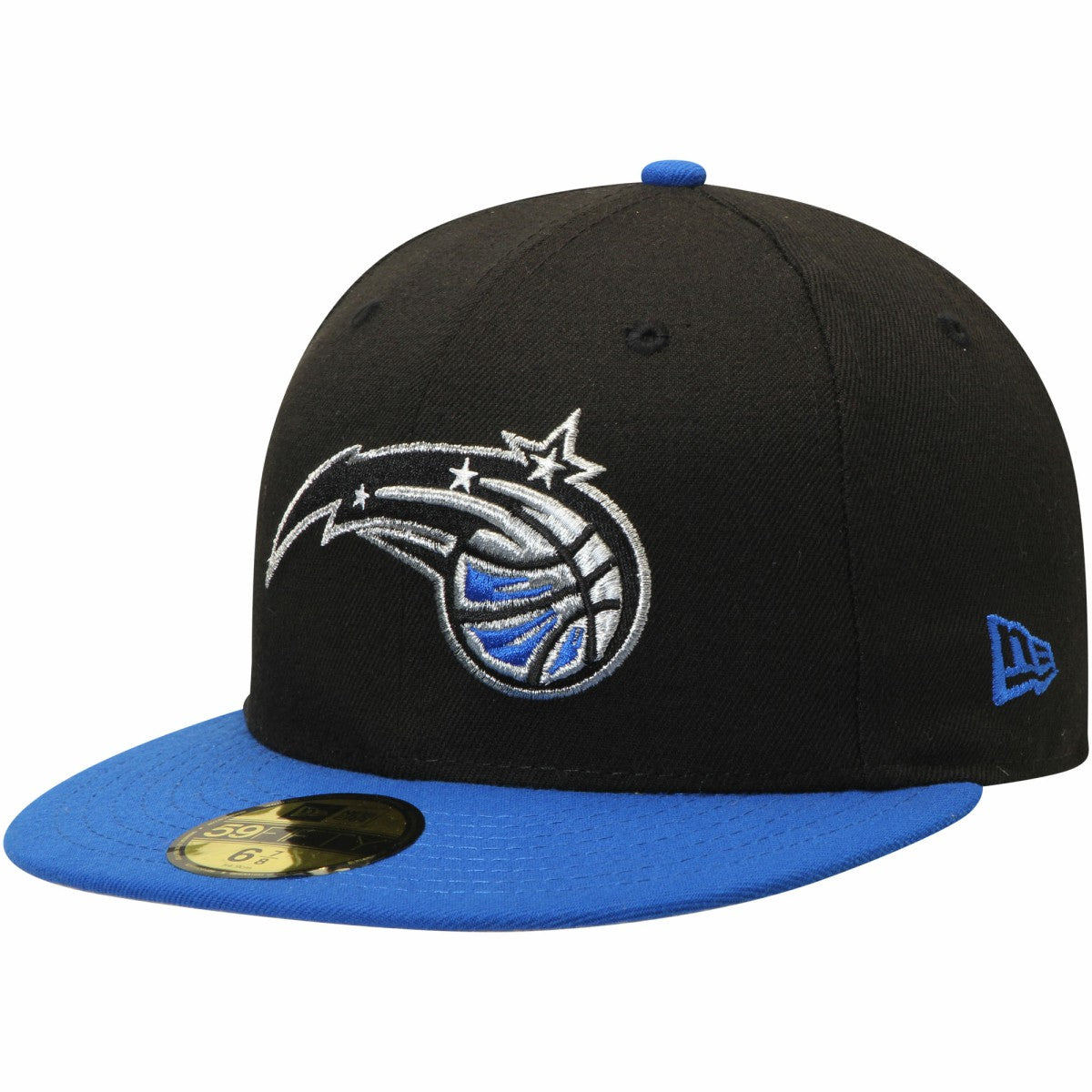 Orlando Magic Team Color 2Tone 59FIFTY Fitted Hat Black/Blue | New Era US