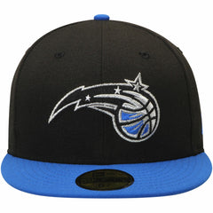 Orlando Magic Team Color 2Tone 59FIFTY Fitted Hat Black/Blue | New Era US