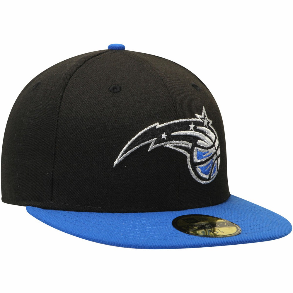 Orlando Magic Team Color 2Tone 59FIFTY Fitted Hat Black/Blue | New Era US
