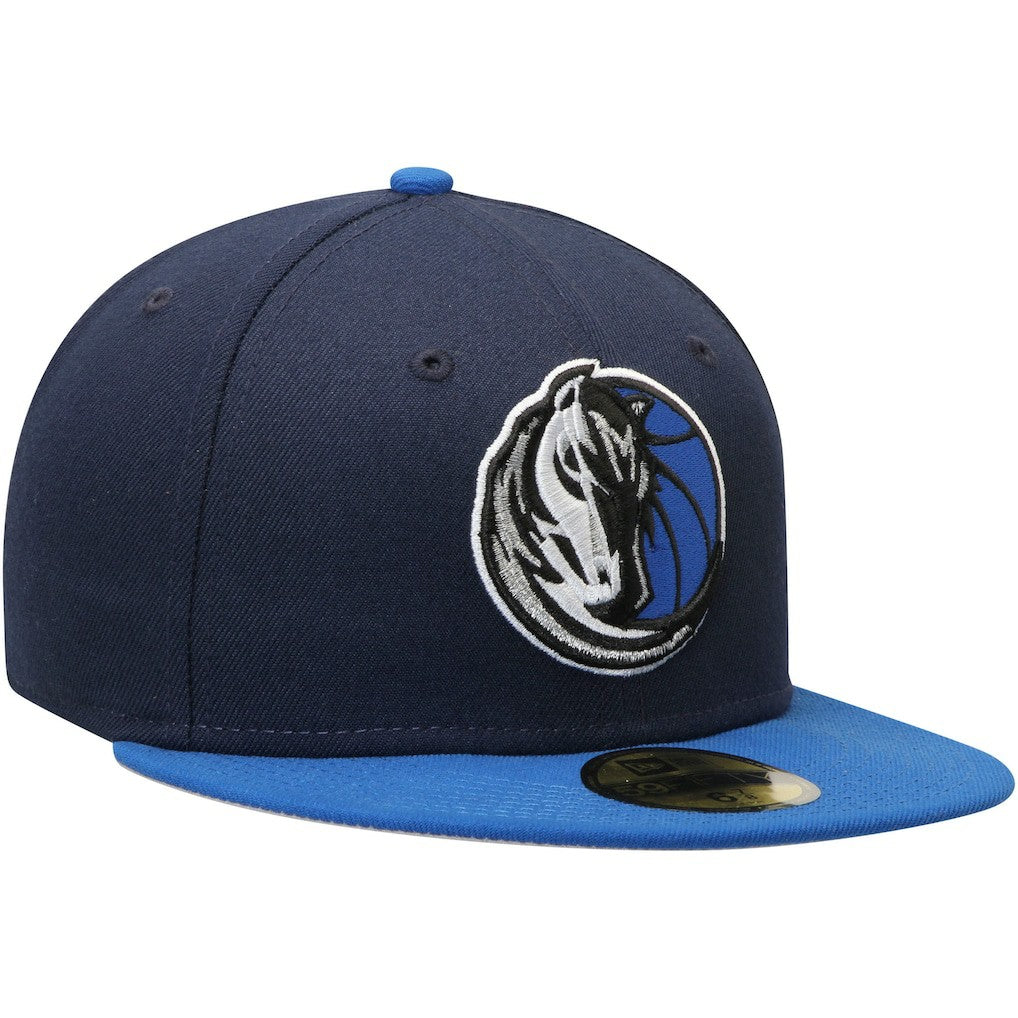 Dallas Mavericks Team Color 2Tone 59FIFTY Fitted Hat for sale Navy/Blue | New Era outlet