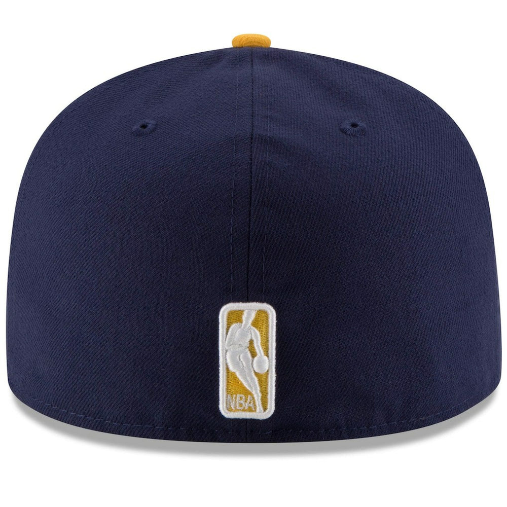 Indiana Pacers Team Color 2Tone 59FIFTY Fitted Hat Navy/Yellow | New Era online