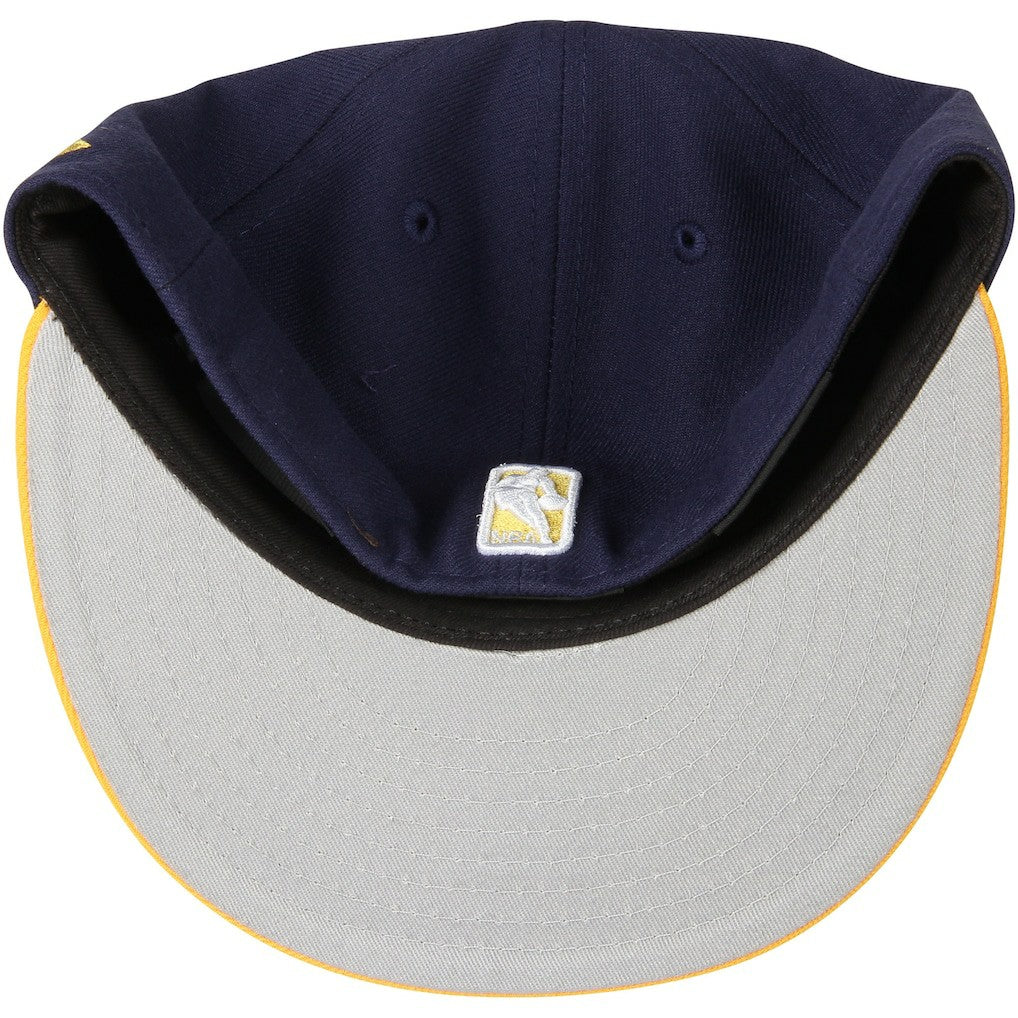 Indiana Pacers Team Color 2Tone 59FIFTY Fitted Hat Navy/Yellow | New Era online