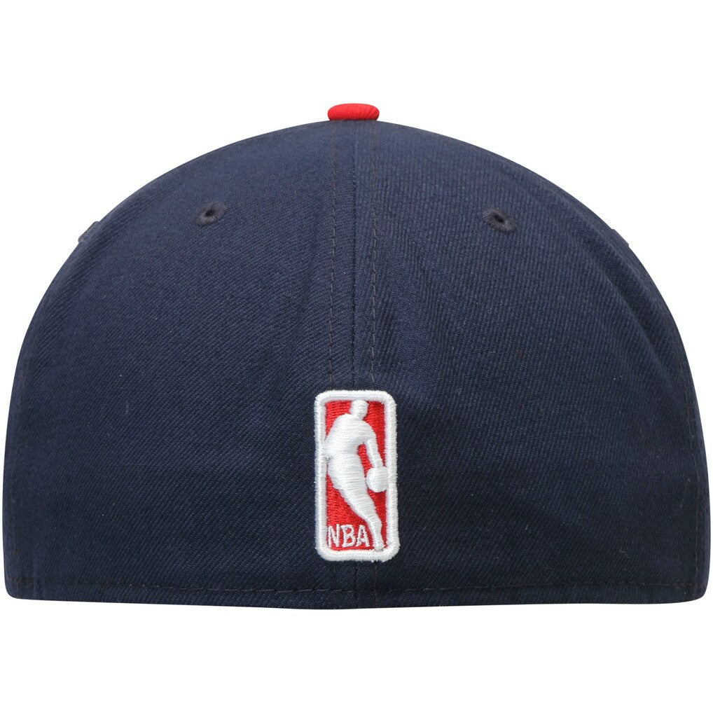 New Orleans Pelicans Team Color 2Tone 59FIFTY Fitted Hat Navy/Red | New Era US