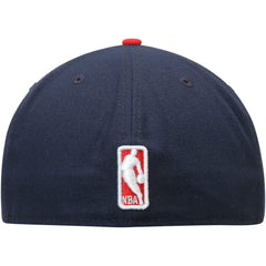 New Orleans Pelicans Team Color 2Tone 59FIFTY Fitted Hat Navy/Red | New Era US