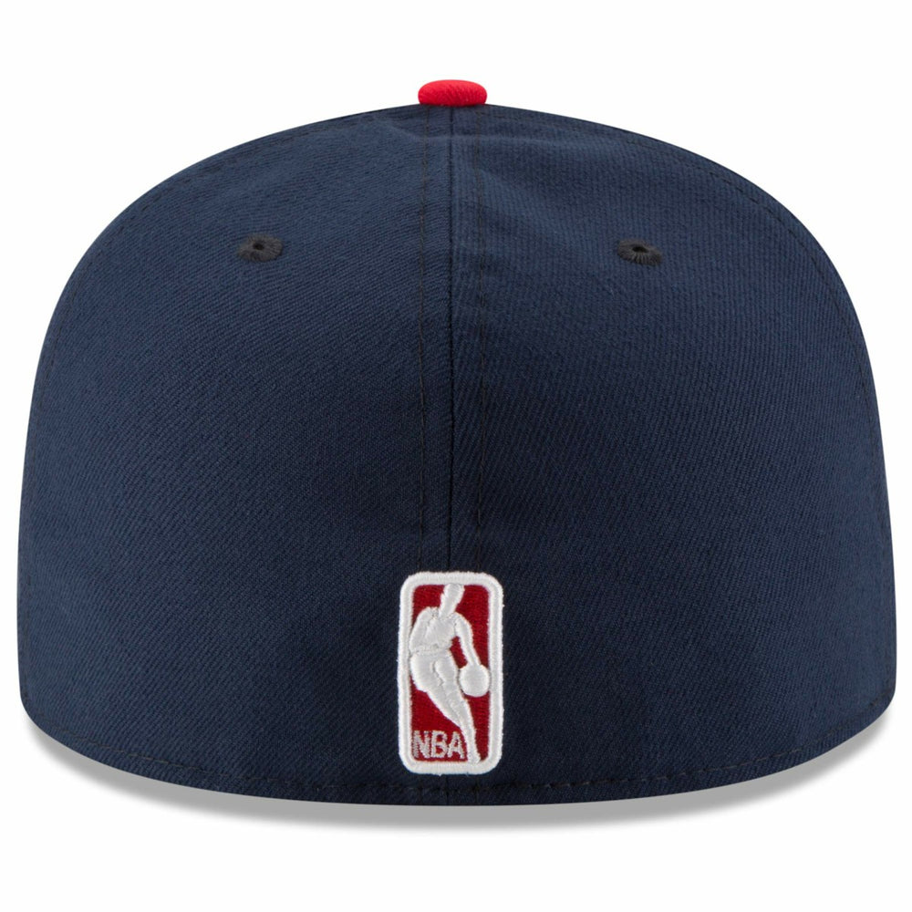 Washington Wizards Team Color 2Tone 59FIFTY Fitted Hat Navy/Red | New Era outlet