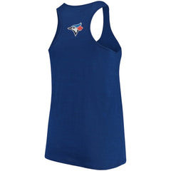 Toronto Blue Jays Soft as a Grape Women's Plus Size Swing for the Fences Racerback Tank Top - Royal - MLB Sale