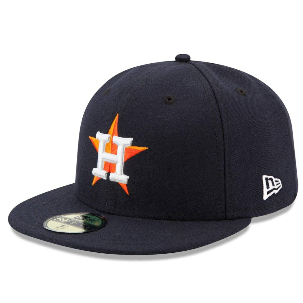Houston Astros New Era Home Authentic Collection On Field 59FIFTY Performance Fitted Hat - Navy - New Era on Sale