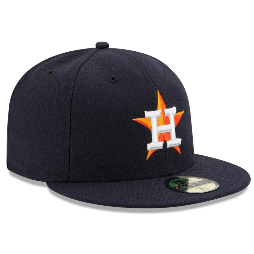 Houston Astros New Era Home Authentic Collection On Field 59FIFTY Performance Fitted Hat - Navy - New Era on Sale