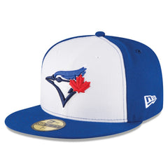 Toronto Blue Jays New Era 2017 Authentic Collection On-Field 59FIFTY Fitted Hat - White/Royal - New Era Discount