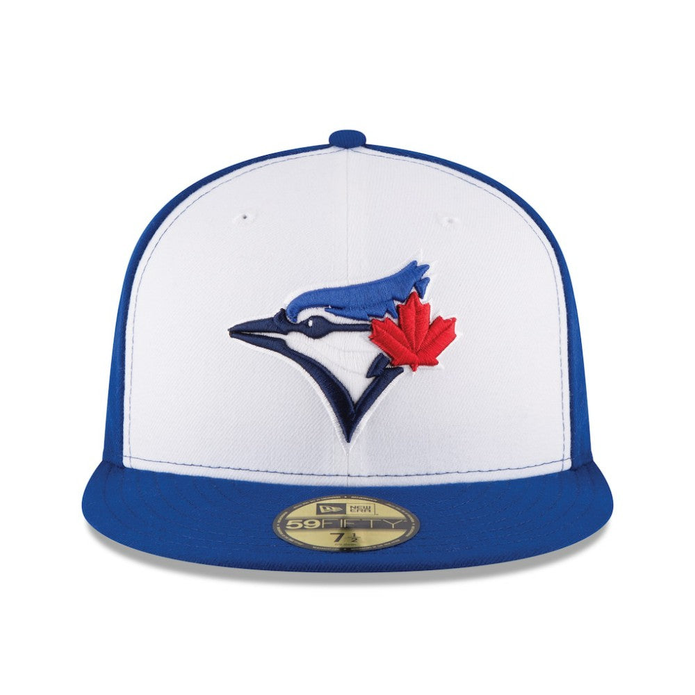 Toronto Blue Jays New Era 2017 Authentic Collection On-Field 59FIFTY Fitted Hat - White/Royal - New Era Discount