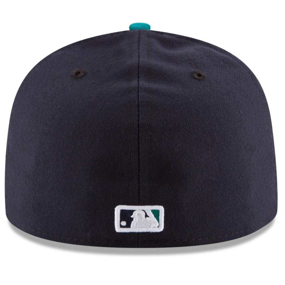 Seattle Mariners New Era Alternate Authentic Collection On Field 59FIFTY Fitted Hat - Navy/Teal - New Era Discount