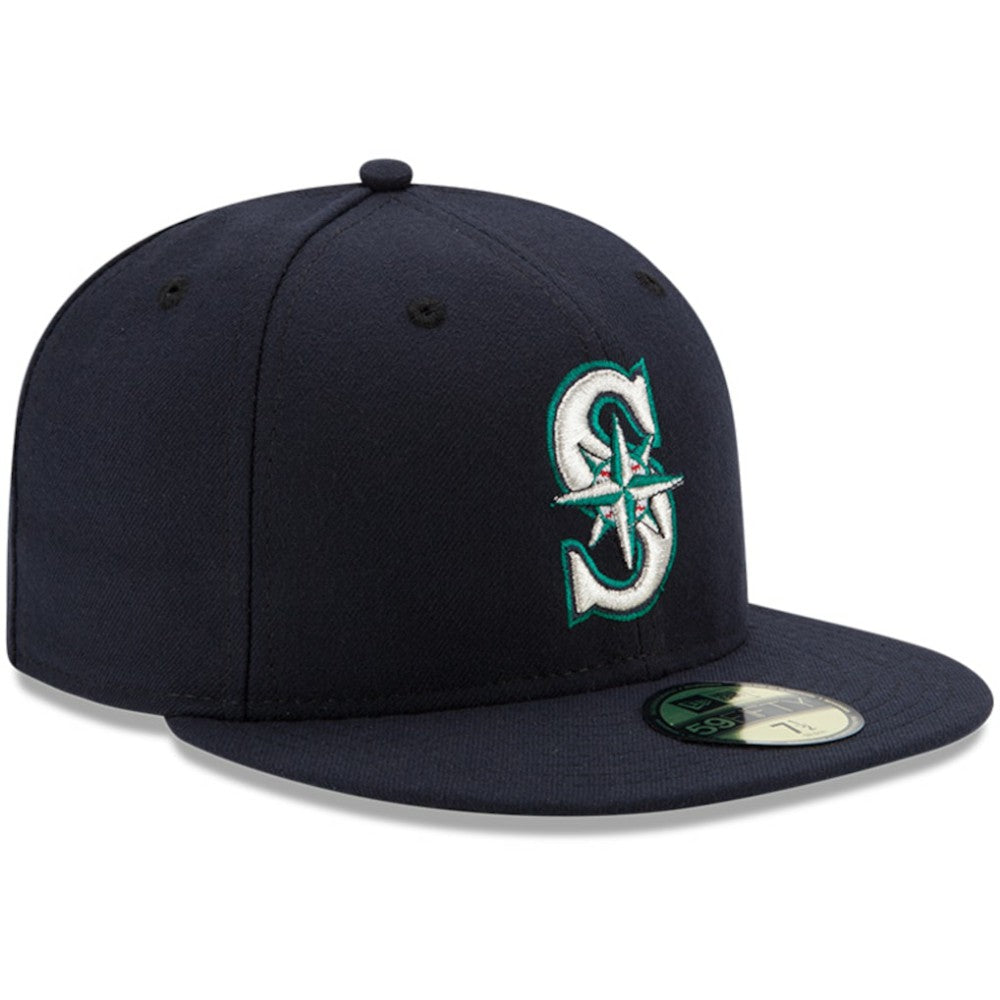 Seattle Mariners New Era Authentic Collection On Field 59FIFTY Fitted Hat - Navy - New Era on Sale