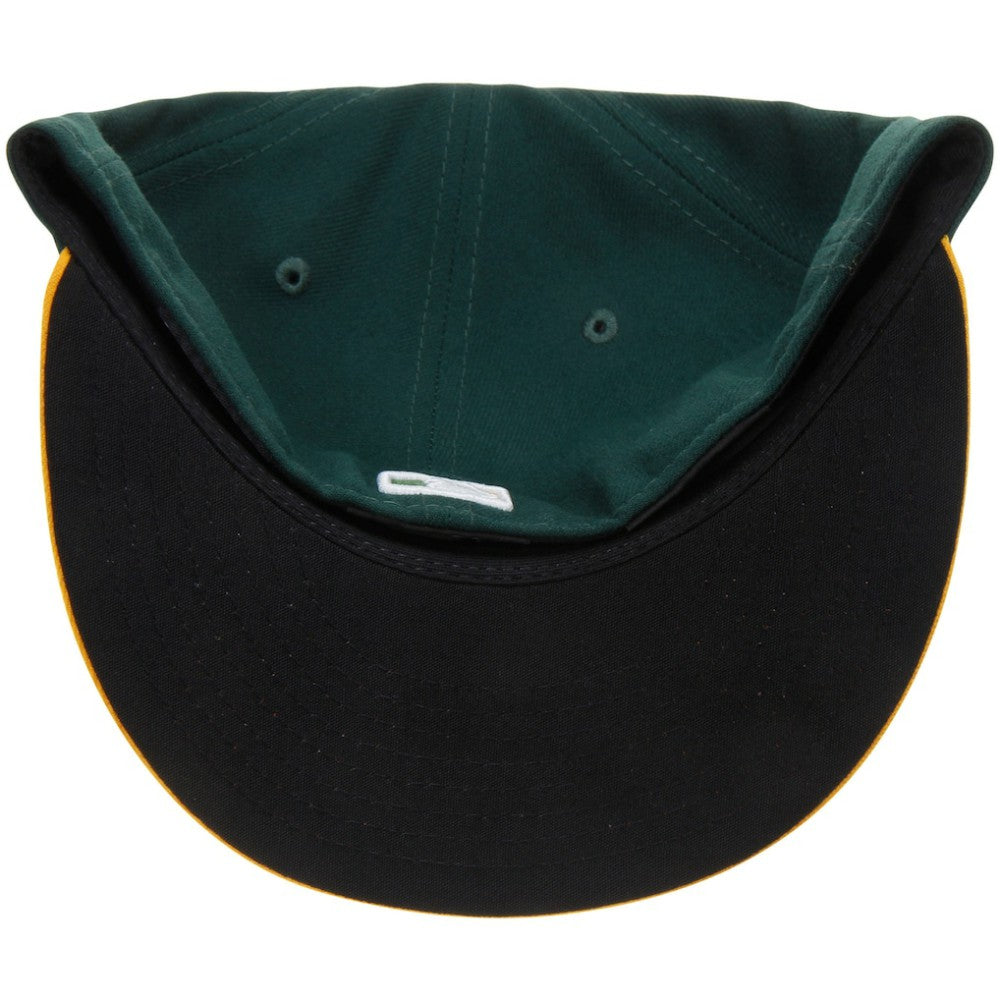 Athletics New Era Home Authentic Collection On-Field 59FIFTY Fitted Hat - Green/Yellow - New Era on Sale