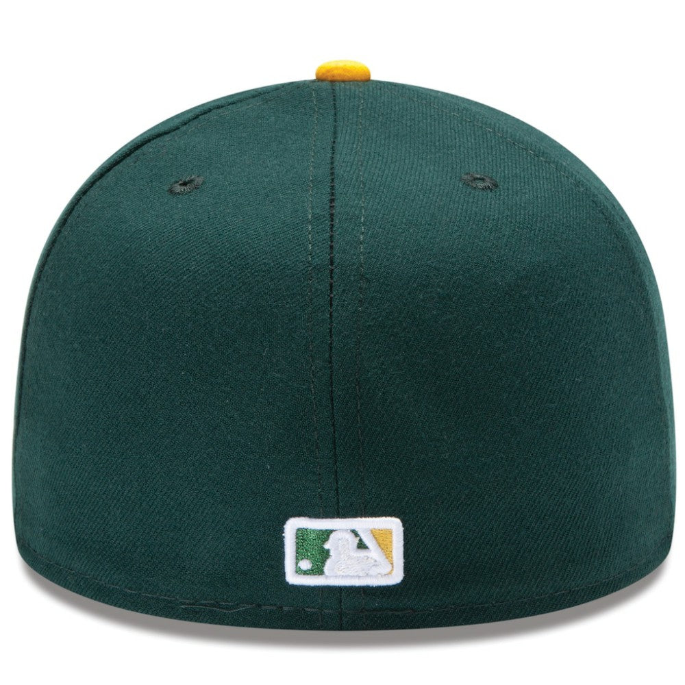 Athletics New Era Home Authentic Collection On-Field 59FIFTY Fitted Hat - Green/Yellow - New Era on Sale