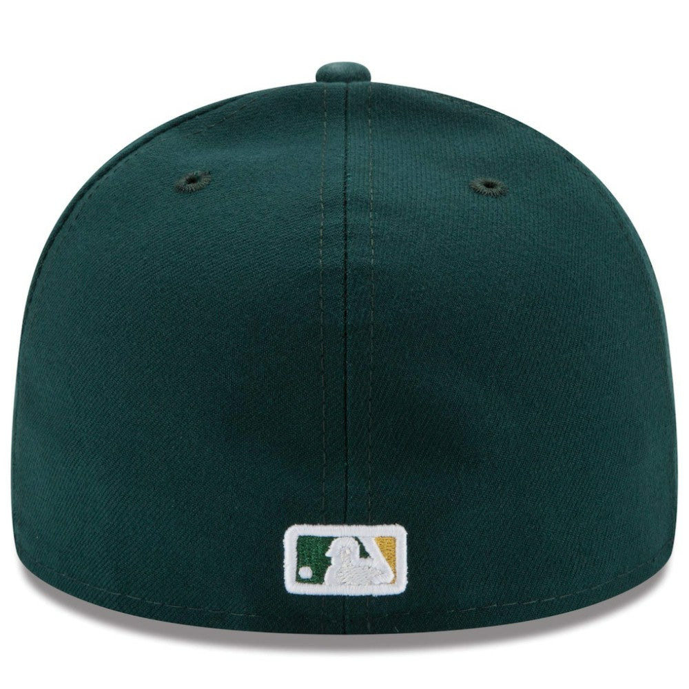 Athletics New Era Road Authentic Collection On Field 59FIFTY Performance Fitted Hat - Green - New Era Sale