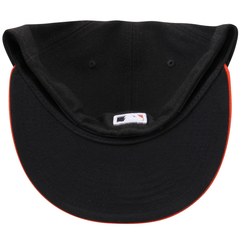 Baltimore Orioles New Era Home Authentic Collection On-Field 59FIFTY Fitted Hat - White/Orange - New Era Discount