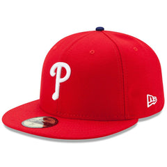 Philadelphia Phillies New Era Game Authentic Collection On-Field 59FIFTY Fitted Hat - Red - New Era Sale