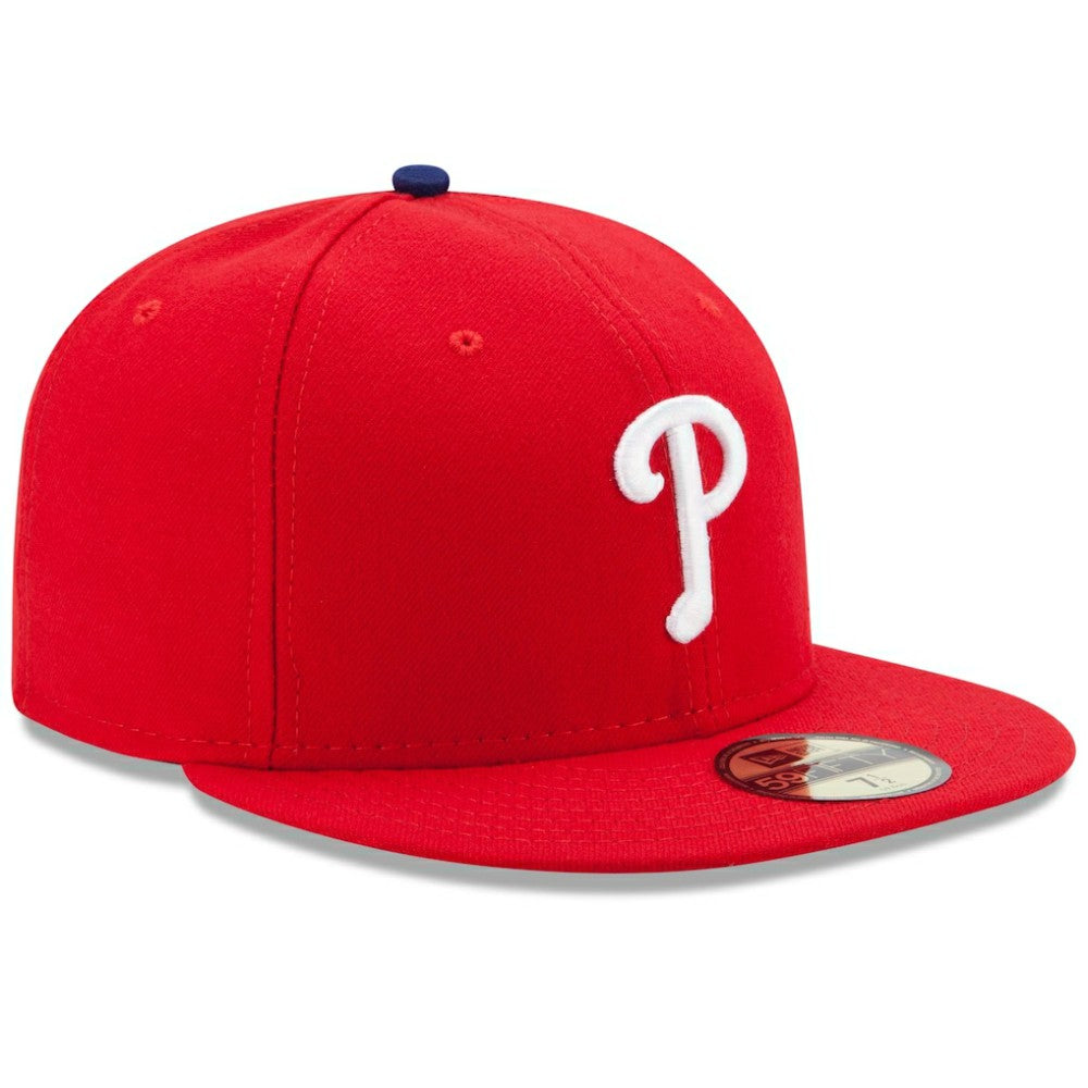 Philadelphia Phillies New Era Game Authentic Collection On-Field 59FIFTY Fitted Hat - Red - New Era Sale