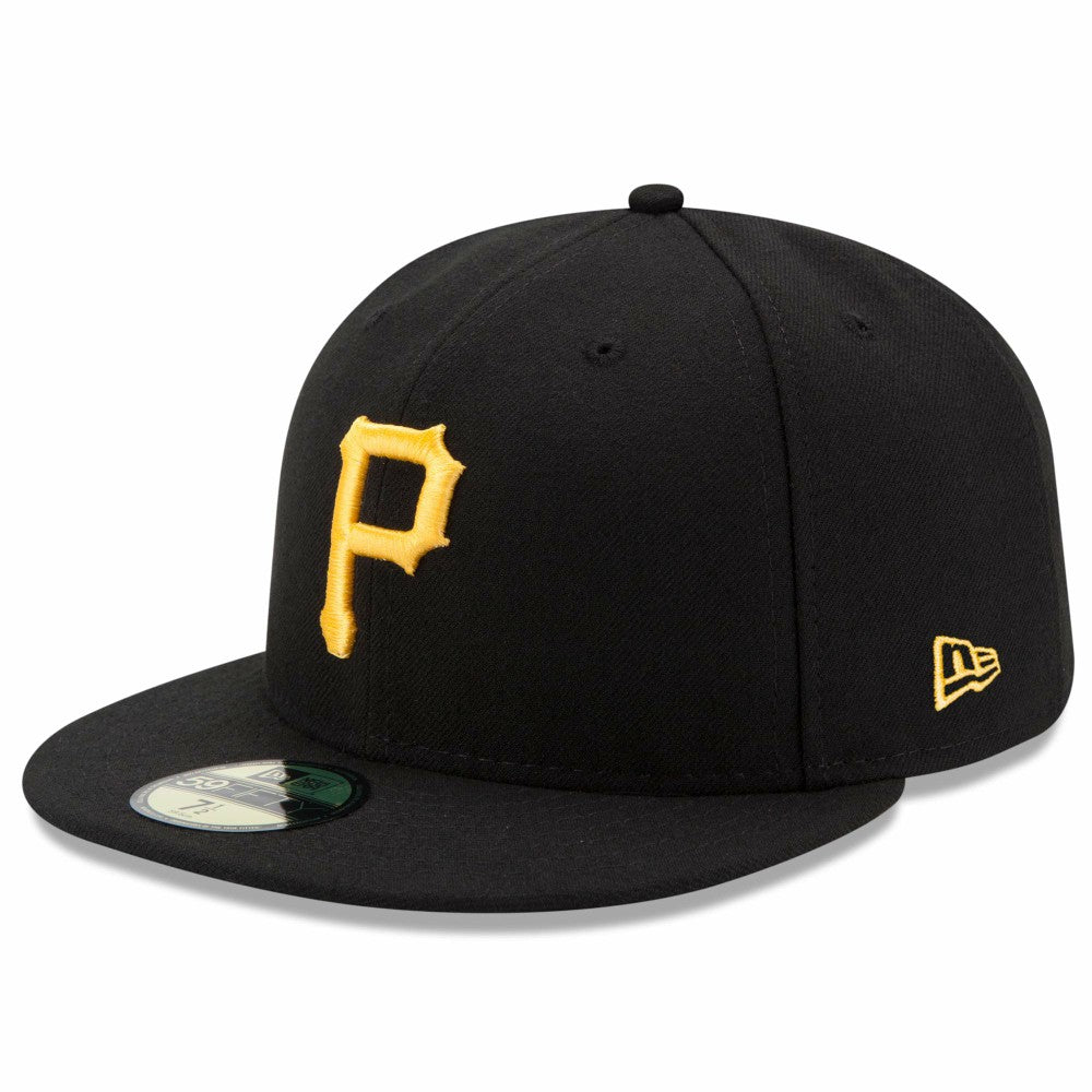 Pittsburgh Pirates New Era Game Authentic Collection On-Field 59FIFTY Fitted Hat - Black - New Era Lifestyle