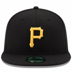 Pittsburgh Pirates New Era Game Authentic Collection On-Field 59FIFTY Fitted Hat - Black - New Era Lifestyle