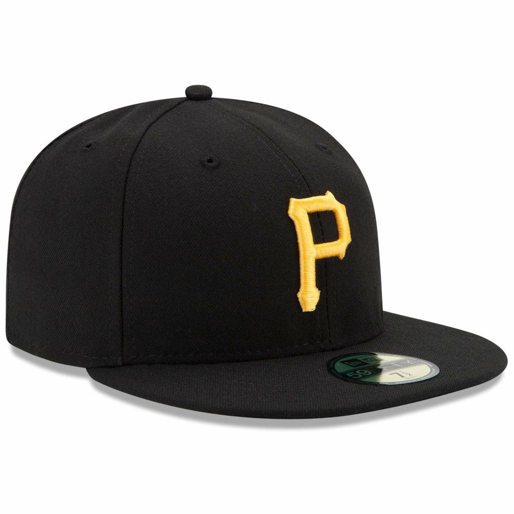 Pittsburgh Pirates New Era Game Authentic Collection On-Field 59FIFTY Fitted Hat - Black - New Era Lifestyle