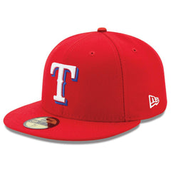 Texas Rangers New Era Alternate Authentic Collection On-Field 59FIFTY Fitted Hat - Red - New Era on Sale