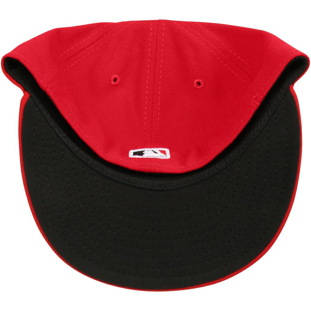 Cincinnati Reds New Era Home Authentic Collection On-Field 59FIFTY Fitted Hat - Red - New Era Lifestyle