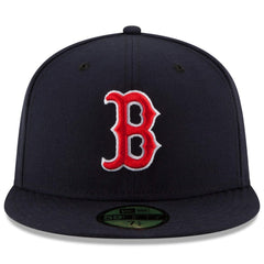 Boston Red Sox New Era Game Authentic Collection On-Field 59FIFTY Fitted Hat - Navy - New Era Online