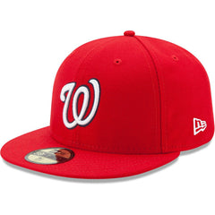 Washington Nationals New Era Game Authentic Collection On-Field 59FIFTY Fitted Hat - Red - New Era Online