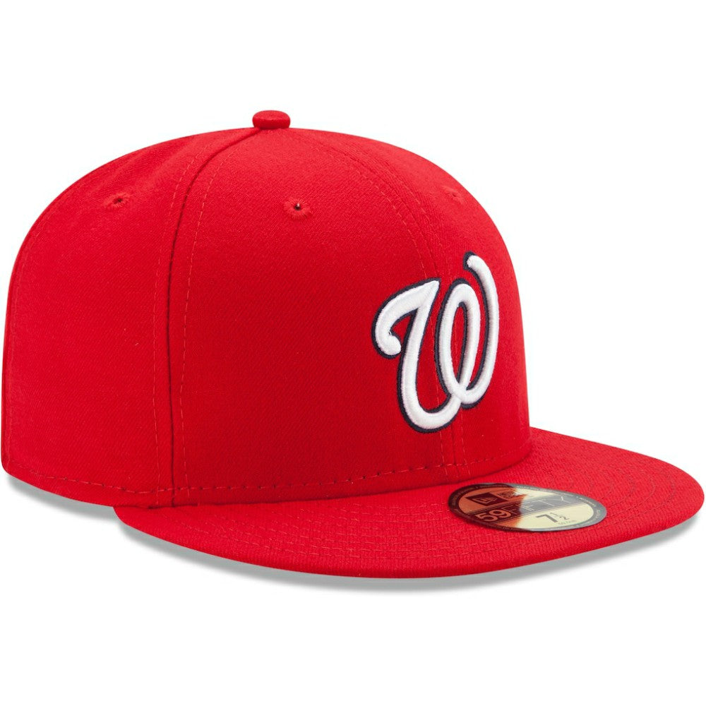 Washington Nationals New Era Game Authentic Collection On-Field 59FIFTY Fitted Hat - Red - New Era Online