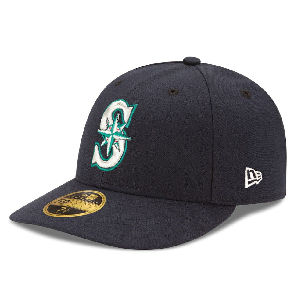 Seattle Mariners New Era Authentic Collection On Field Low Profile Game 59FIFTY Fitted Hat - Navy - New Era Lifestyle