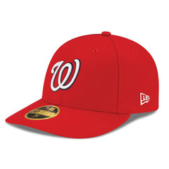 Washington Nationals New Era Game Authentic Collection On-Field Low Profile 59FIFTY Fitted Hat - Red - New Era Sale