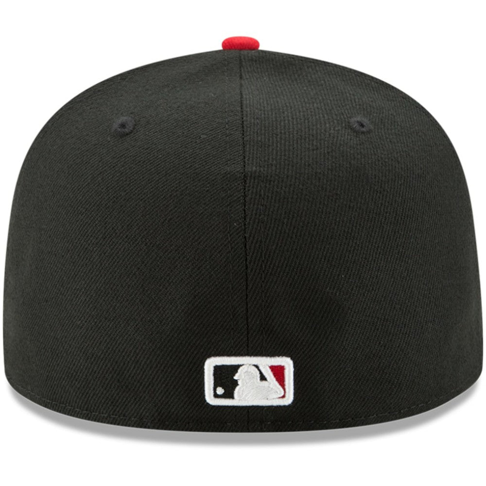 Cincinnati Reds New Era Alternate Authentic Collection On-Field 59FIFTY Fitted Hat - Black/Red - New Era Sale