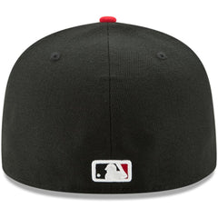 Cincinnati Reds New Era Alternate Authentic Collection On-Field 59FIFTY Fitted Hat - Black/Red - New Era Sale