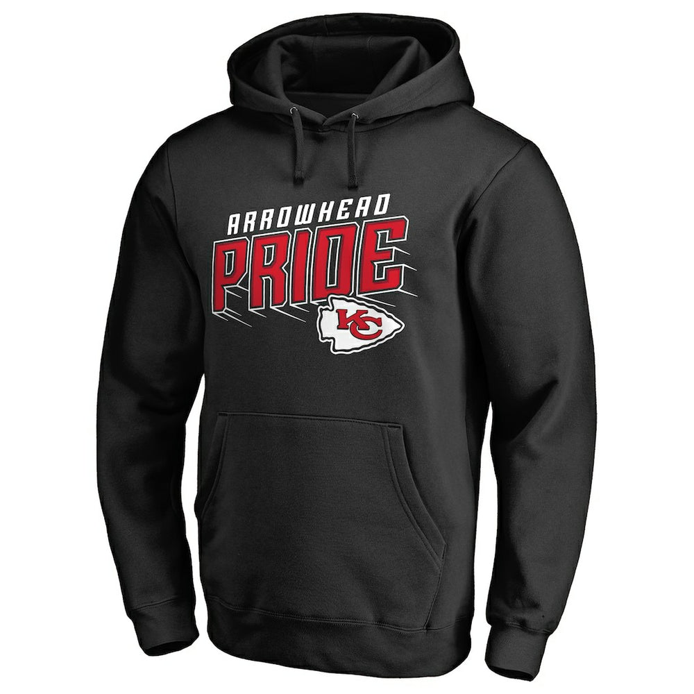 Kansas City Chiefs Hometown Collection Arrowhead Pride Pullover Hoodie Black