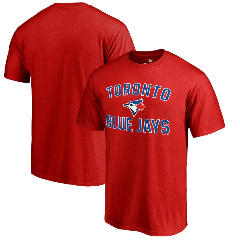 Toronto Blue Jays Wordmark T-Shirt - Red - MLB Sale
