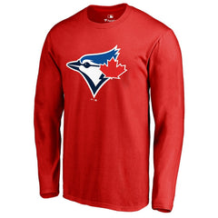 Toronto Blue Jays Logo Long Sleeve T-Shirt - Red - MLB Online