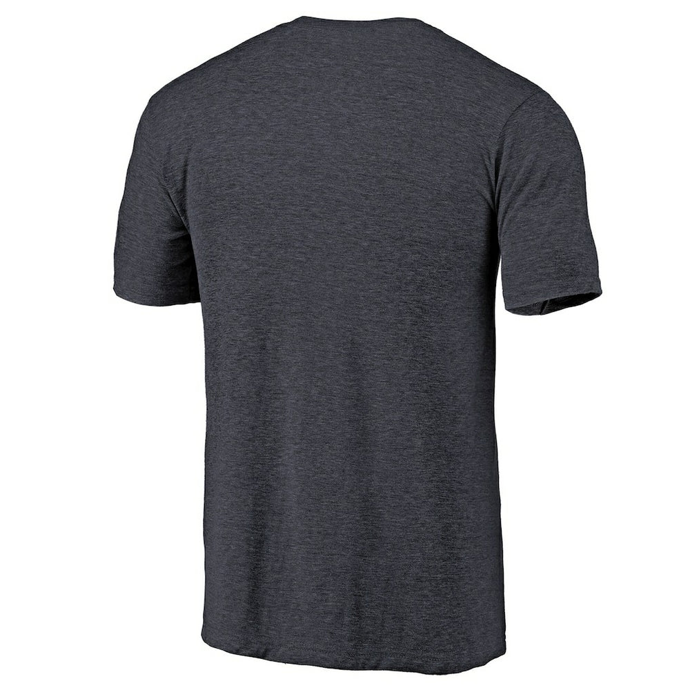 Los Angeles Chargers Throwback Logo Tri-Blend T-Shirt Navy