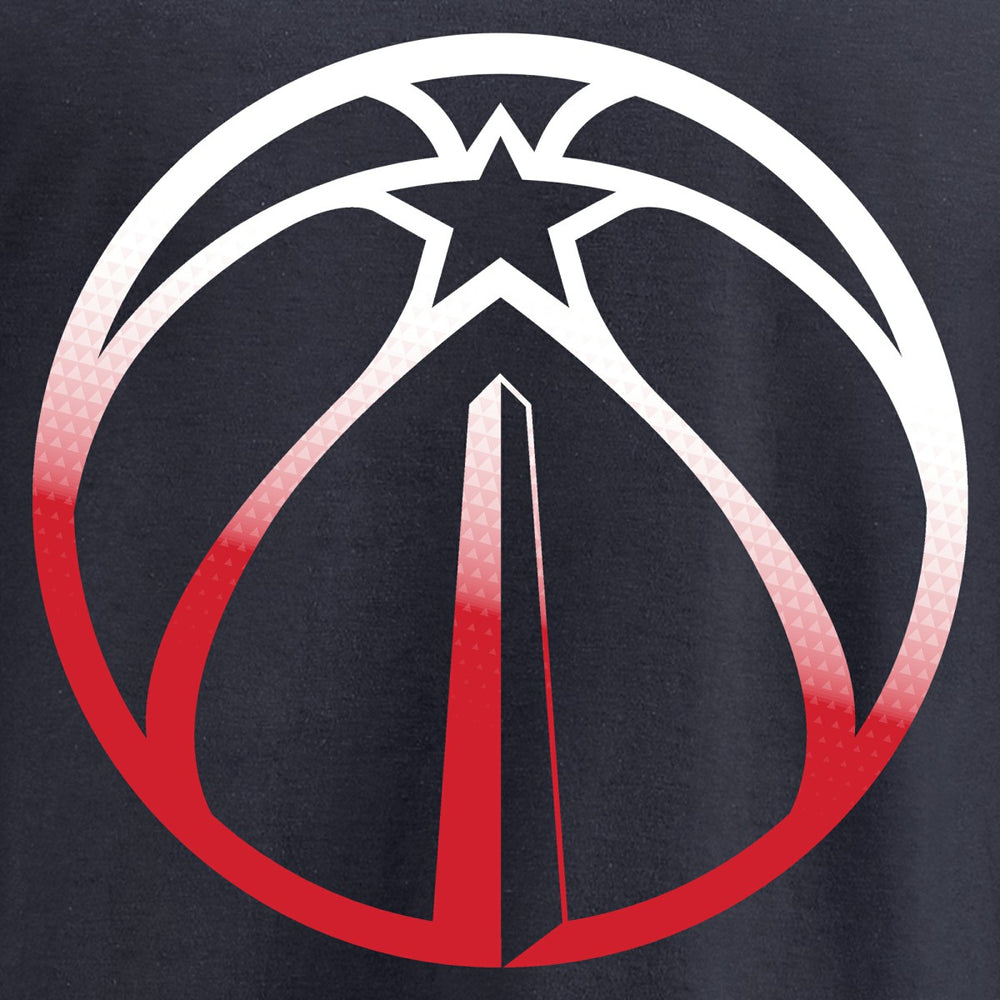 Washington Wizards Gradient Logo T-Shirt Navy
